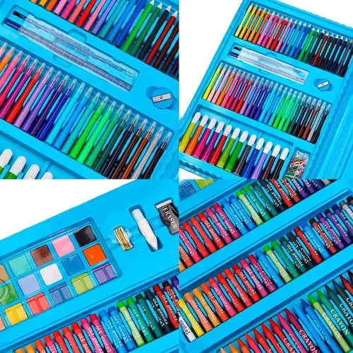 ArteMágico – Set de Arte para Niños en Maleta 208 Piezas