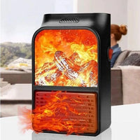 FlaWarm – Mini Calefactor de Ambiente con Diseño de Chimenea