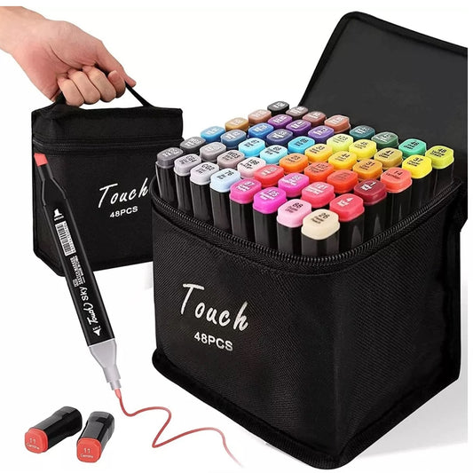 ColorViva – Set de 48 Marcadores Profesionales para Creativos