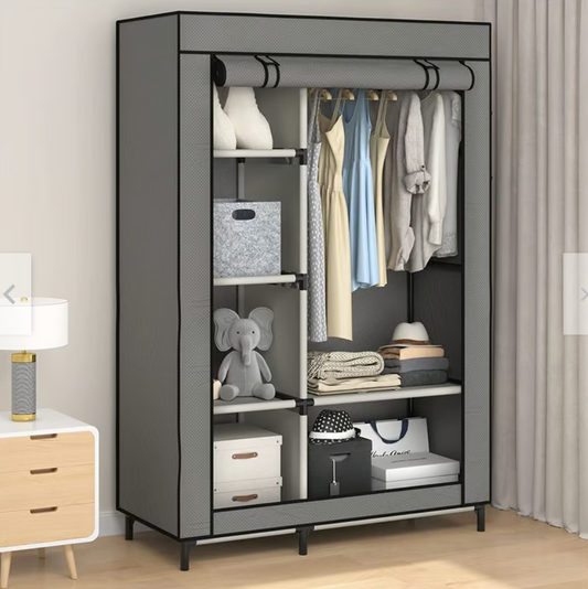 Armario Modular de Tela 6 Espacios