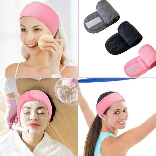 GlowClean Pro – Banda de Maquillaje y Limpieza Facial