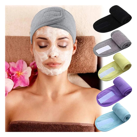 GlowClean Pro – Banda de Maquillaje y Limpieza Facial
