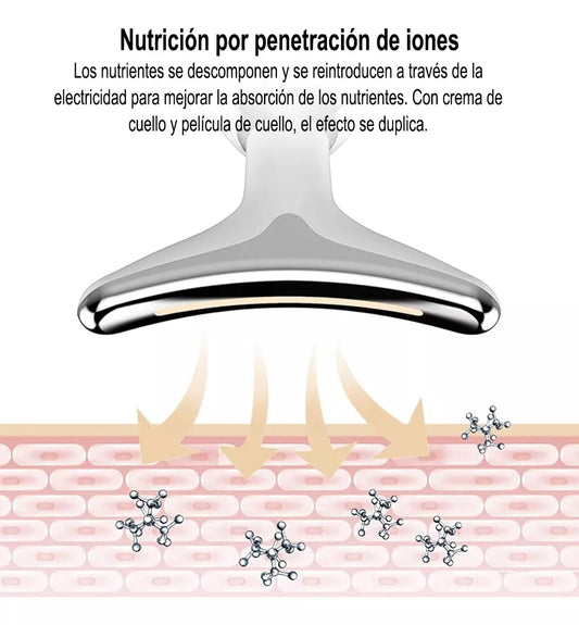 Luzpo Glow – Masajeador Facial Rejuvenecedor con Luz LED